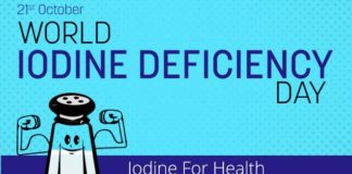 World Iodine Deficiency Disorder Control Day and entire week from tomorrow, workshop to be held