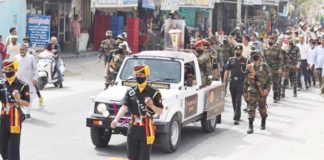 'Victory march', welcome of Jyoti Jyoti in Gajsinghpur