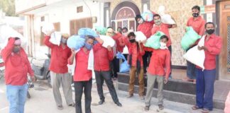 Seth Tolaram Surana Trust came forward to help the porters