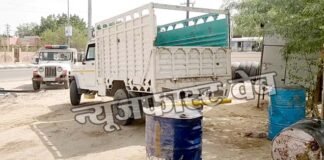 Illegal diesel and pickup seized, diesel owner absconding