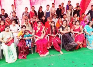 Teej Festival celebrated by National Phule Brigade Women's Wing