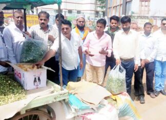 Congress OBC department celebrated its leader's birthday