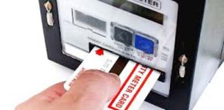 Preparing to install prepaid smart meter