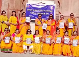 World Heritage Day resolution by Innerwheel Club