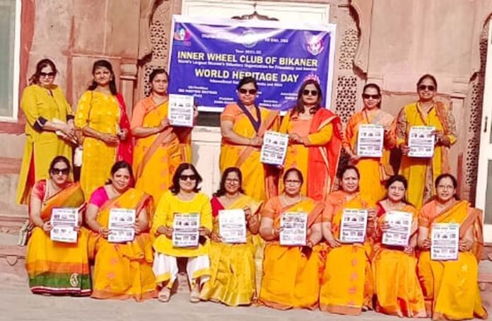 World Heritage Day resolution by Innerwheel Club