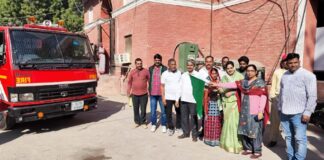 Municipal Corporation got four state-of-the-art fire fighting vehicles