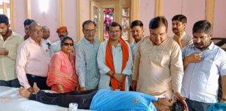 Blood donation camp held in Bikaner Bishnoi Dharamshala