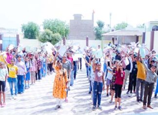 Students of 63 schools reached Arham for scholarship test, prizes will be distributed on June 21