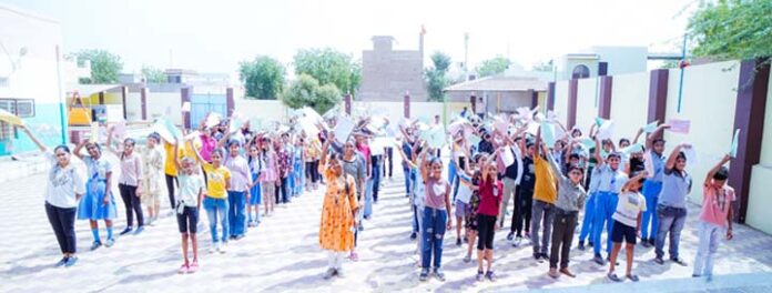 Students of 63 schools reached Arham for scholarship test, prizes will be distributed on June 21