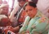 Farmer cried bitterly in front of Vasundhara Raje, calmed down with assurance
