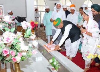 BJP candidates reached Anupgarh, Guru paid obeisance in Singh Sabha