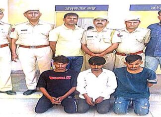 Gang that snatched purses and mobiles busted, three arrested