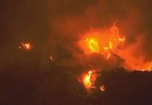 रबड़ फैक्ट्री में लगी आग