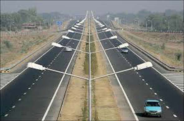 four line road फोर लाइन सडक़