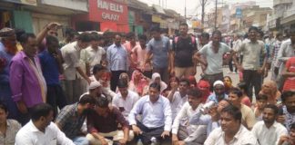 सीएम का पुतला