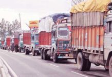 20 जुलाई से ट्रकों की हड़ताल ट्रकों की हड़ताल