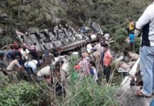 उत्तराखंड : बस खाई में गिरी, 50 की मौत