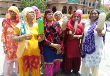 बीकानेर : दूषित पानी आपूर्ति से लोग परेशान दूषित पानी