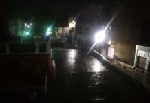 बीकानेर : तड़के 4.55 से छिटपुट के बाद अब मूसलाधार बरस रहा है