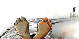 युवक का शव