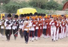 रणबांकुरा डिविजन की ओर से युद्ध कौशल का प्रदर्शन रणबांकुरा डिविजन