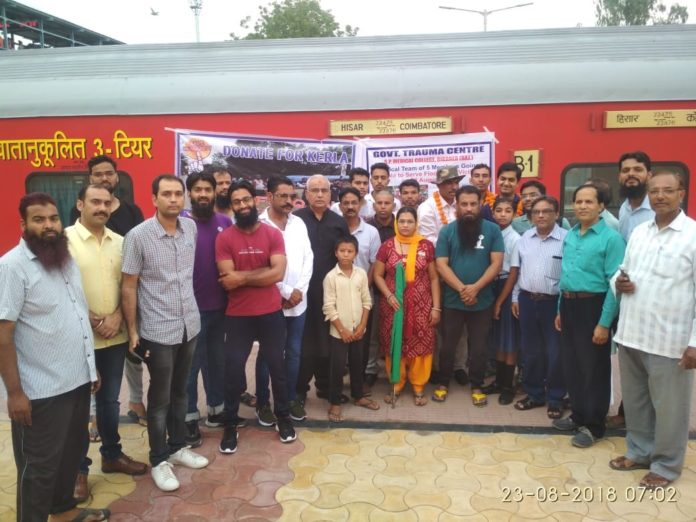 बाढ़ पीडि़तों