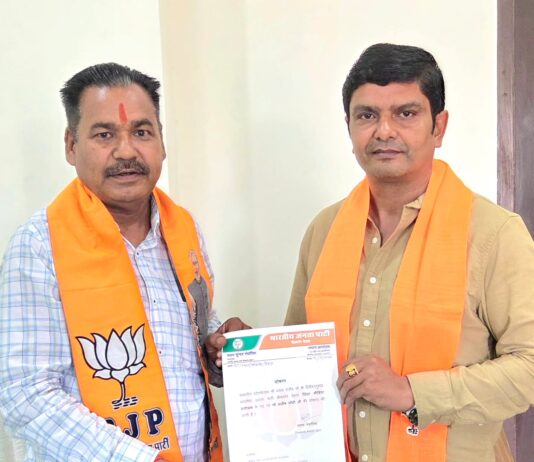 मनीष सोनी बीजेपी मीडिया संयोजक मनोनीत