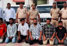 कब्जा करने की नीयत से झगड़ा करने की तैयारी में थे, पुलिस ने किया 8 जनों को गिरफ्तार