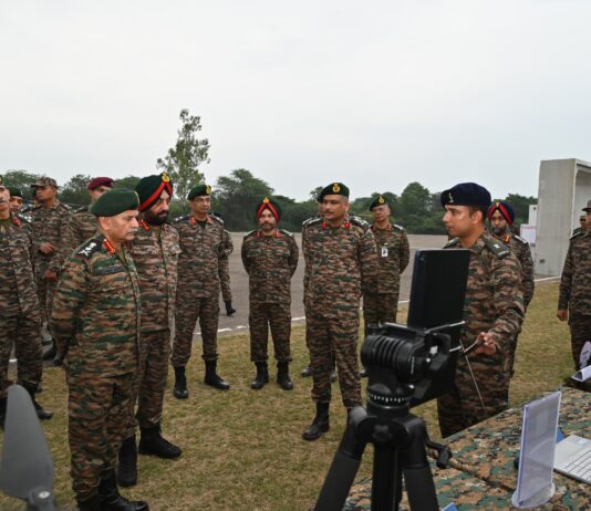 आर्मी चीफ जनरल उपेंद्र द्विवेदी ने चेतक कोर और नागी युद्ध स्मारक का दौरा किया