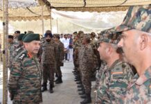 सेना प्रमुख ने किया बीकानेर और अग्रिम क्षेत्रों का दौरा, की ऑपरेशनल तैयारियों की समीक्षा