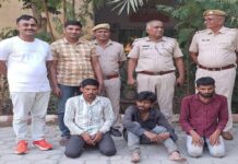 मुरलीधर व्यास कॉलोनी में लाखों रुपए की चोरी के मामले में तीन गिरफ्तार