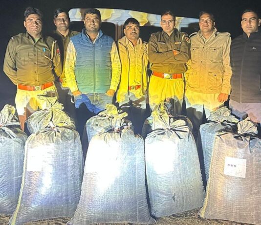 अवैध मादक पदार्थ माफियाओं के खिलाफ डीएसटी की नोखा और नाल थाना पुलिस के साथ अलग-अलग कार्रवाई