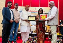 विशेष योग्यजन कल्याणार्थ राज्य स्तरीय पुरस्कार से सम्मानित हुए समाजसेवी रामेश्वरलाल बिश्नोई