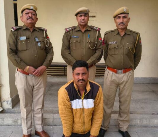 हिस्ट्रीशीटर ड्रग माफिया गिरफ्तार, एमडी सहित लाखों रुपए और कारतूस बरामद