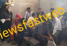 संदिग्ध हालत में 5 महिलाएं व 9 पुरुष गिरफ्तार