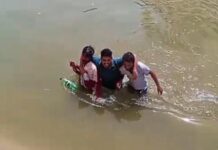 पुलिस से बचने के लिए आरोपी ने नहर में लगाई छलांग, कांस्टेबल ने पानी में कूदकर दबोचा