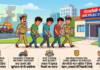 सोशल मीडिया पर गैंगस्टर स्टाइल वीडियो वायरल, पुलिस ने लिया संज्ञान, चार गिरफ्तार